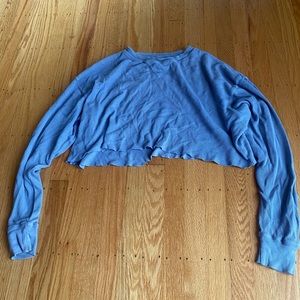 Blue Brandy Melville sweater, one size fits all